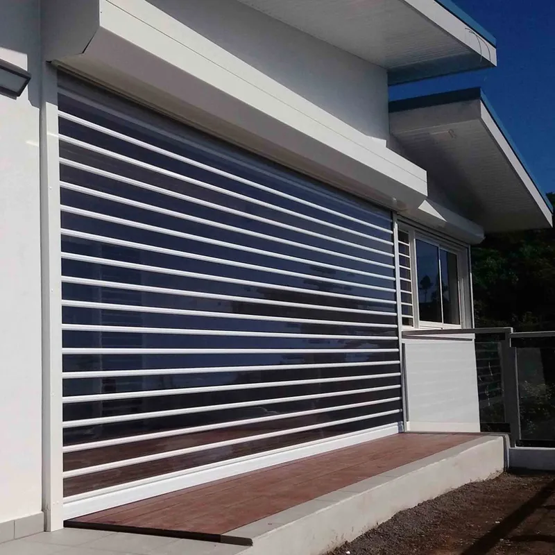 Clear Polycarbonate Shutter