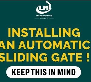 Key Considerations for Automatic Sliding Gates: Wheels and Tracks